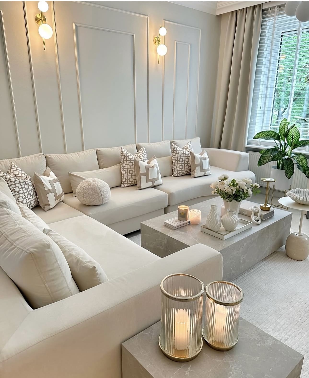 Choose Subtle Curtains for a Calm Canvas