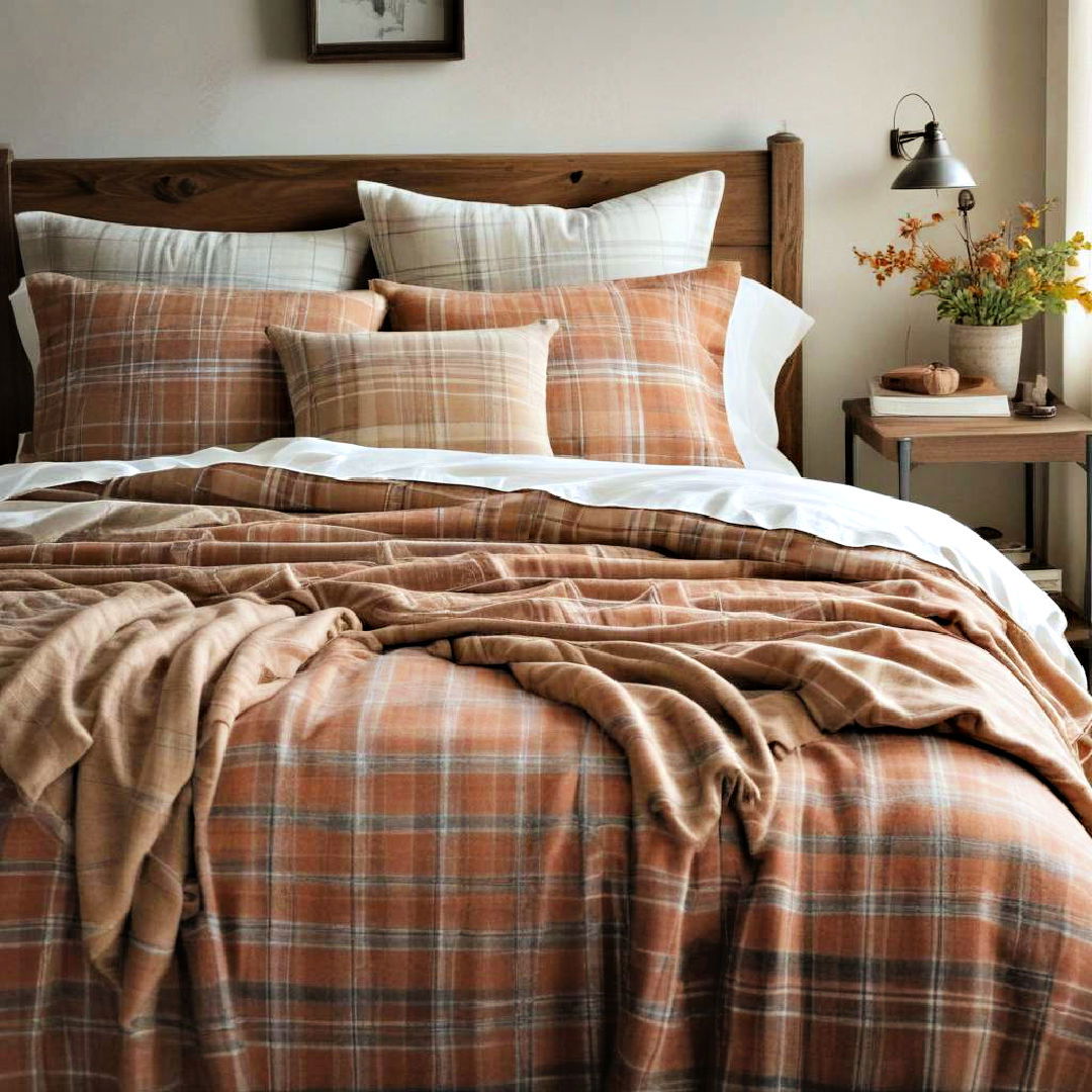 Cozy Up Your Sleep Space with Flannel Comfort