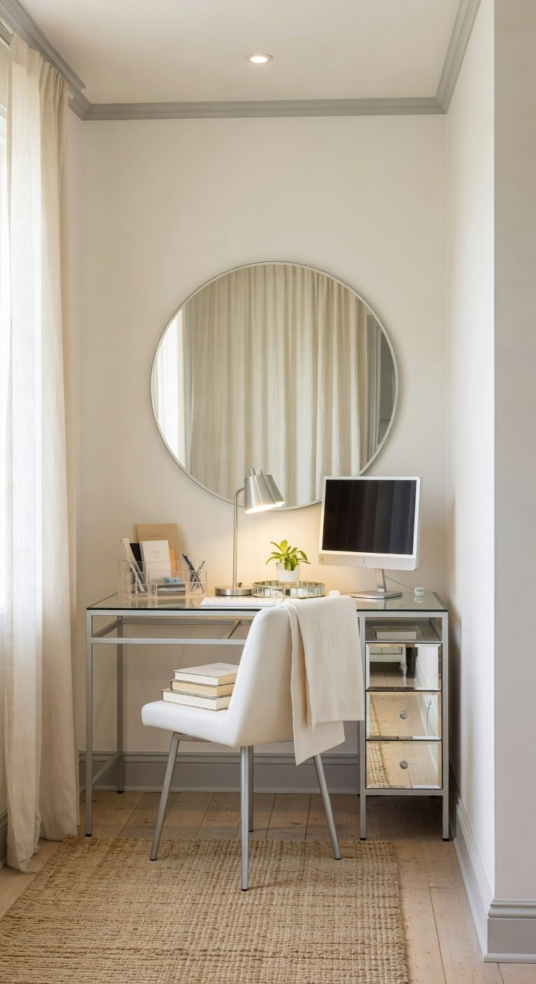 Use Reflective Elements to Expand Your Workspace Visually