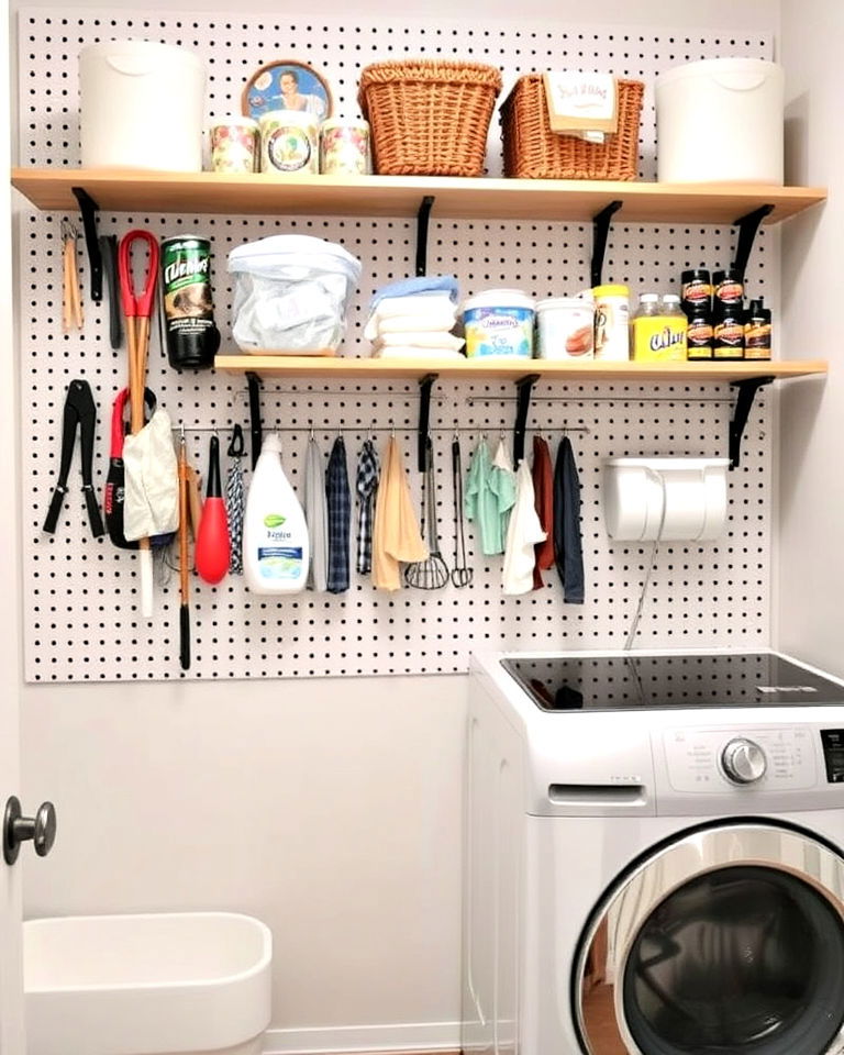 Versatile Wall Organizer for Laundry Essentials