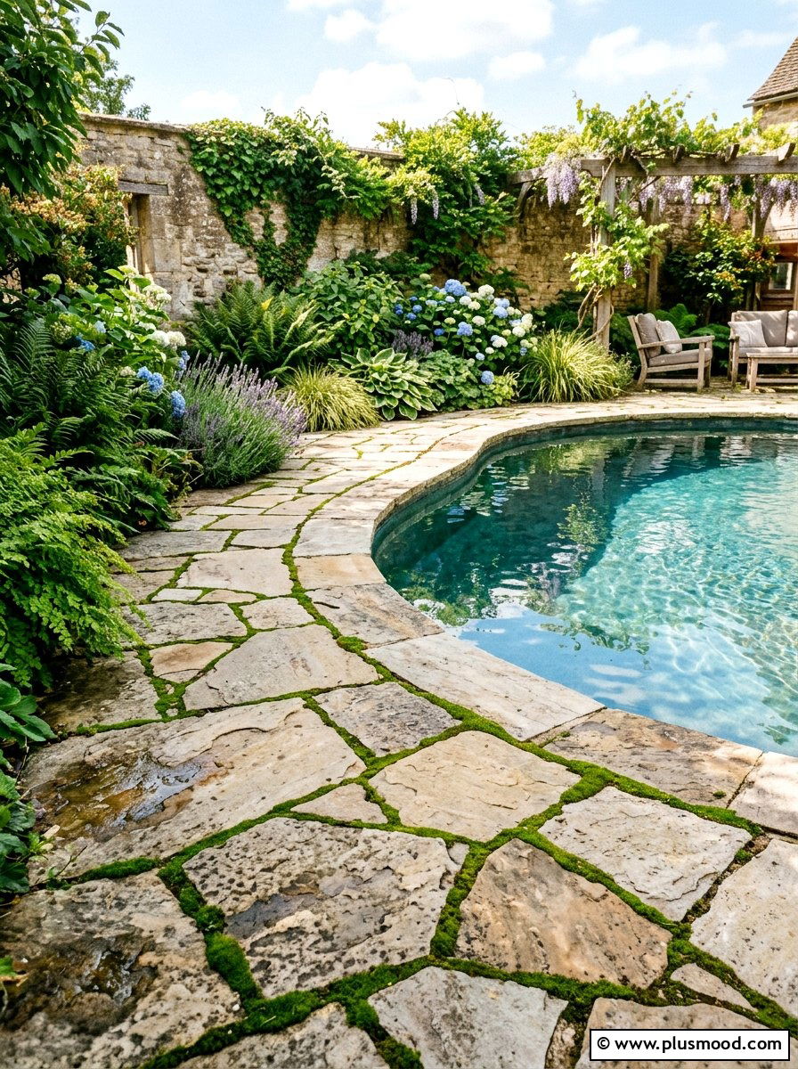 Elevate Your Pool Area with Authentic Stone Pavers
