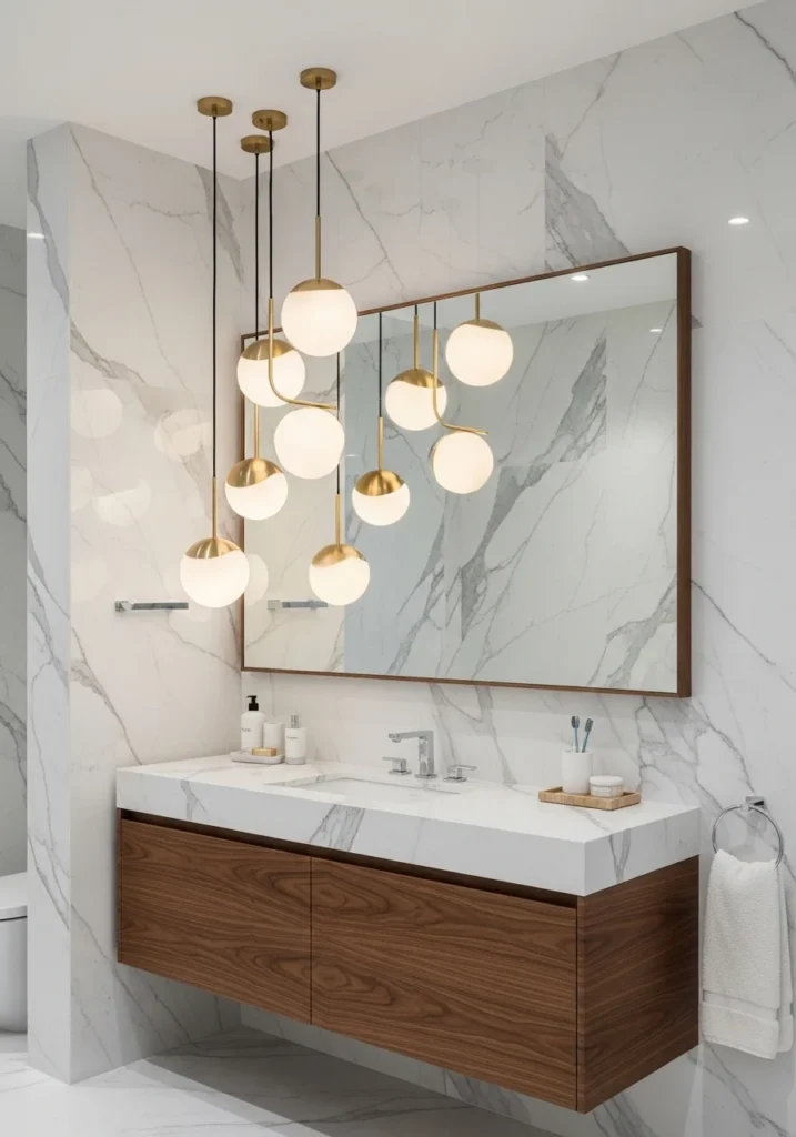 Globe Pendant Cluster Lighting Magic