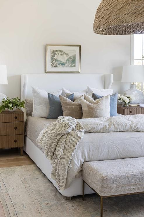 Elegant White Bed Frames for a Coastal Vibe