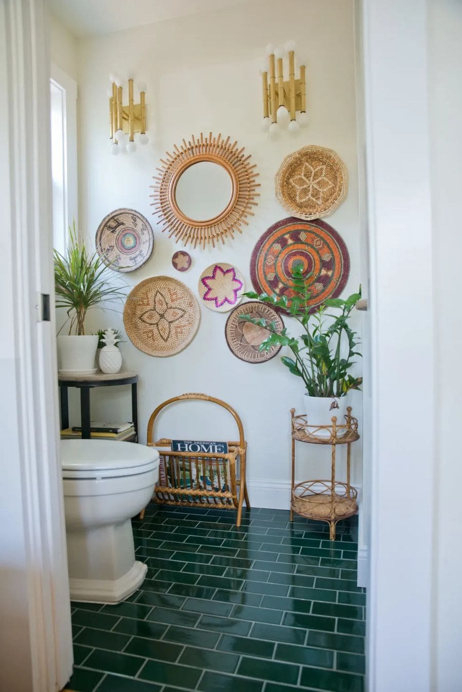Elevate Your Walls with Stylish Woven Baskets