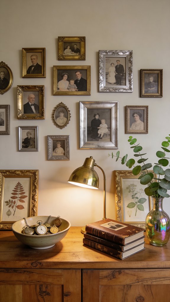Create a Welcoming Entry with Personal Photos and Treasured Keepsakes