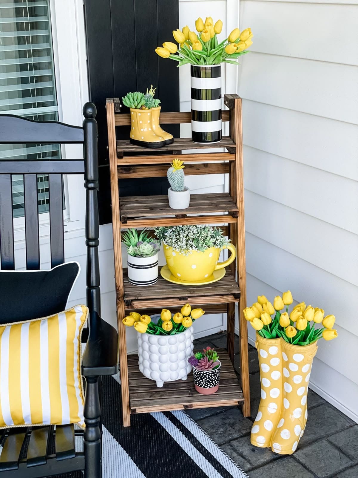 Charming Ladder Display