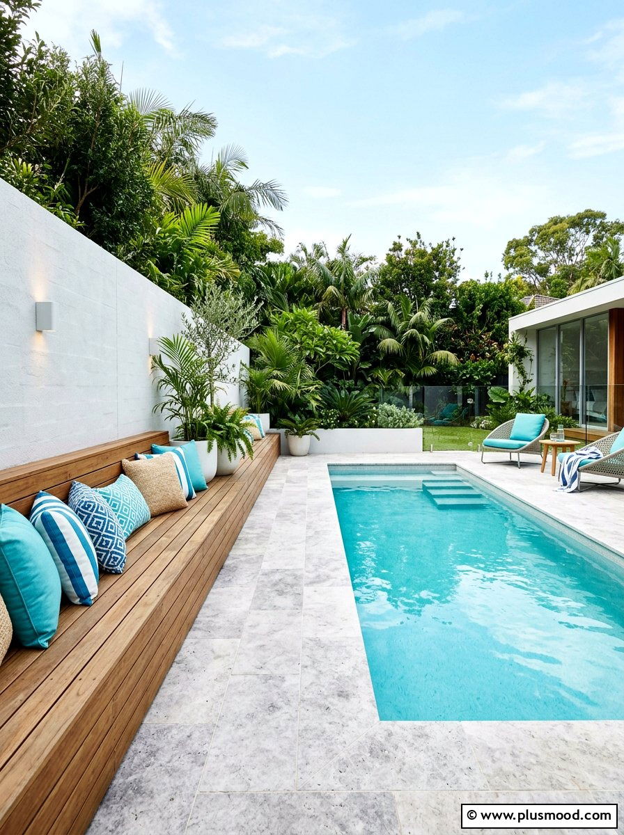 Integrated Seating Solutions for Pool Areas