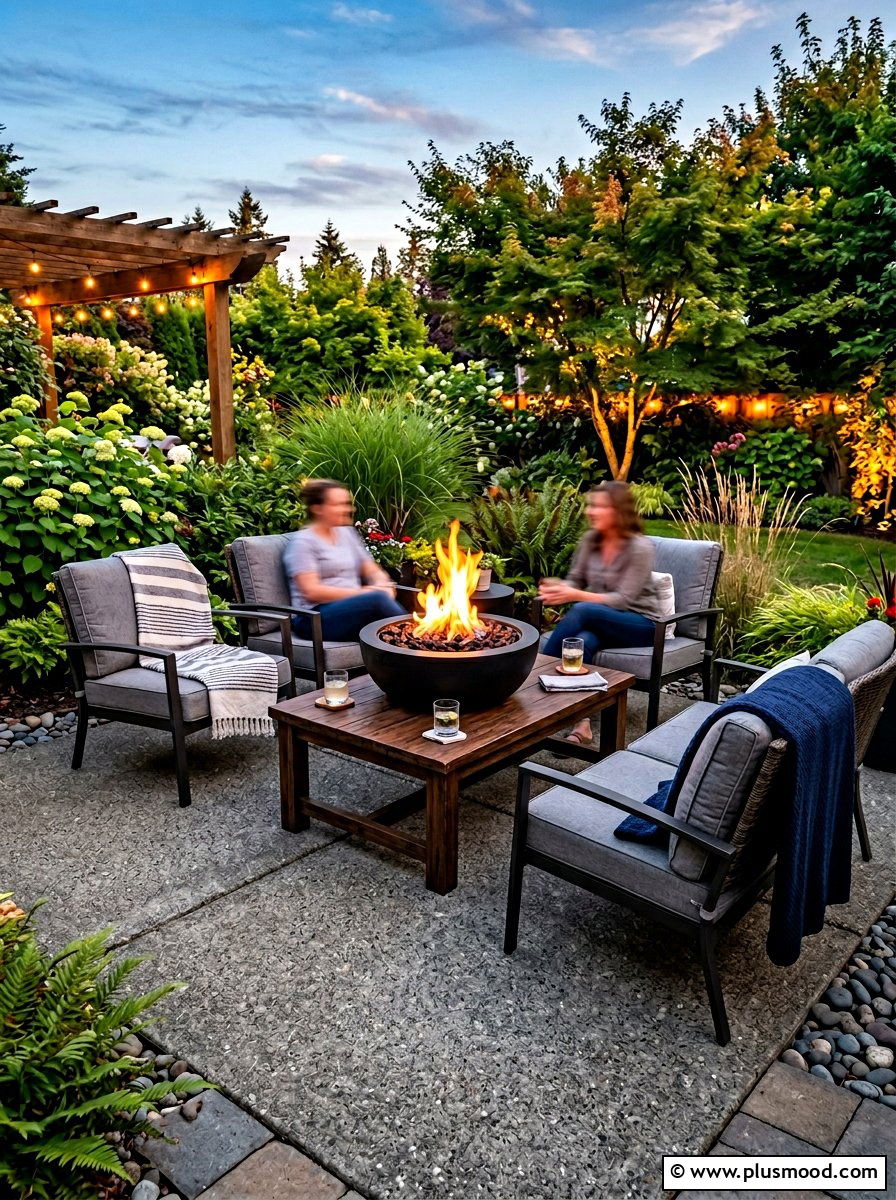 Cozy Elegance with Tabletop Fire Pits
