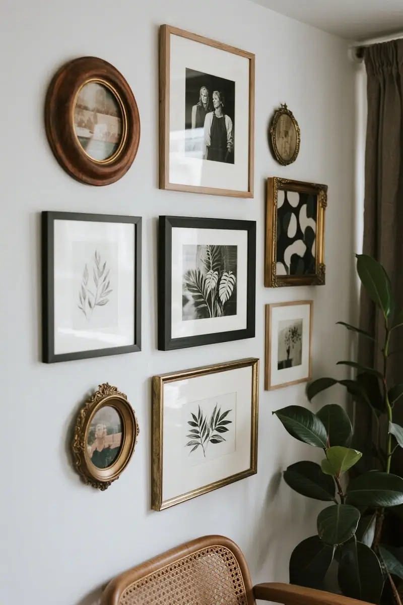 Creating a Chic Black and White Gallery Wall That Elevates Your Space