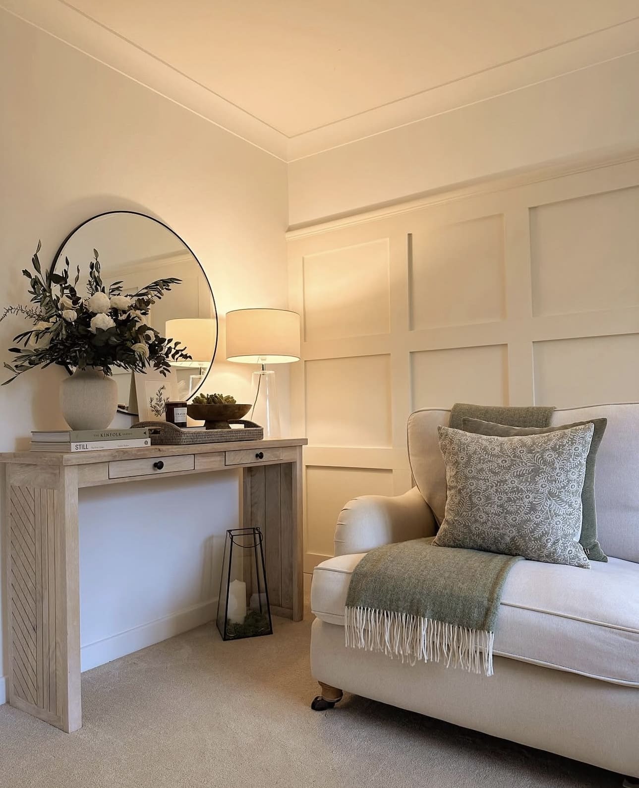 Incorporate Soft Blue Accents