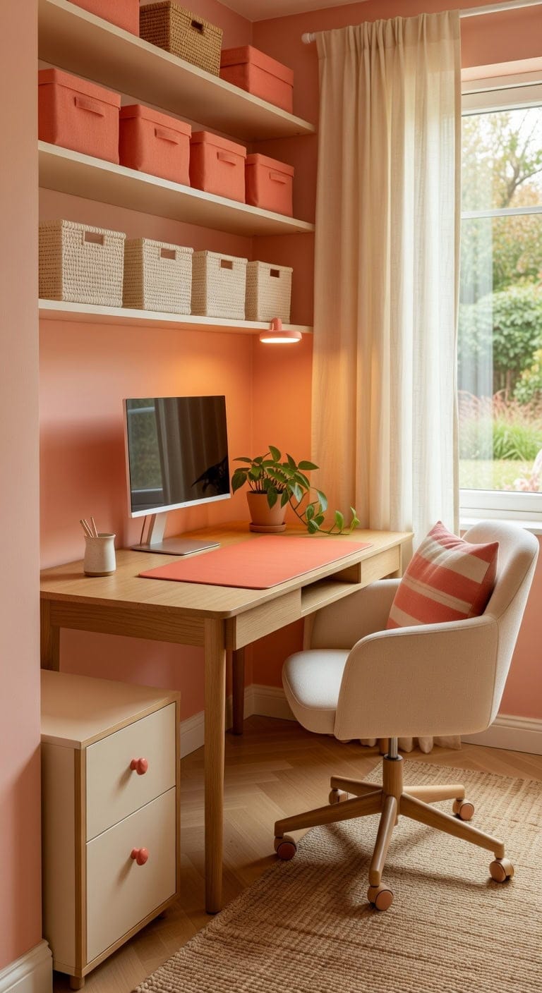 Coordinate Your Storage Hues with Your Space