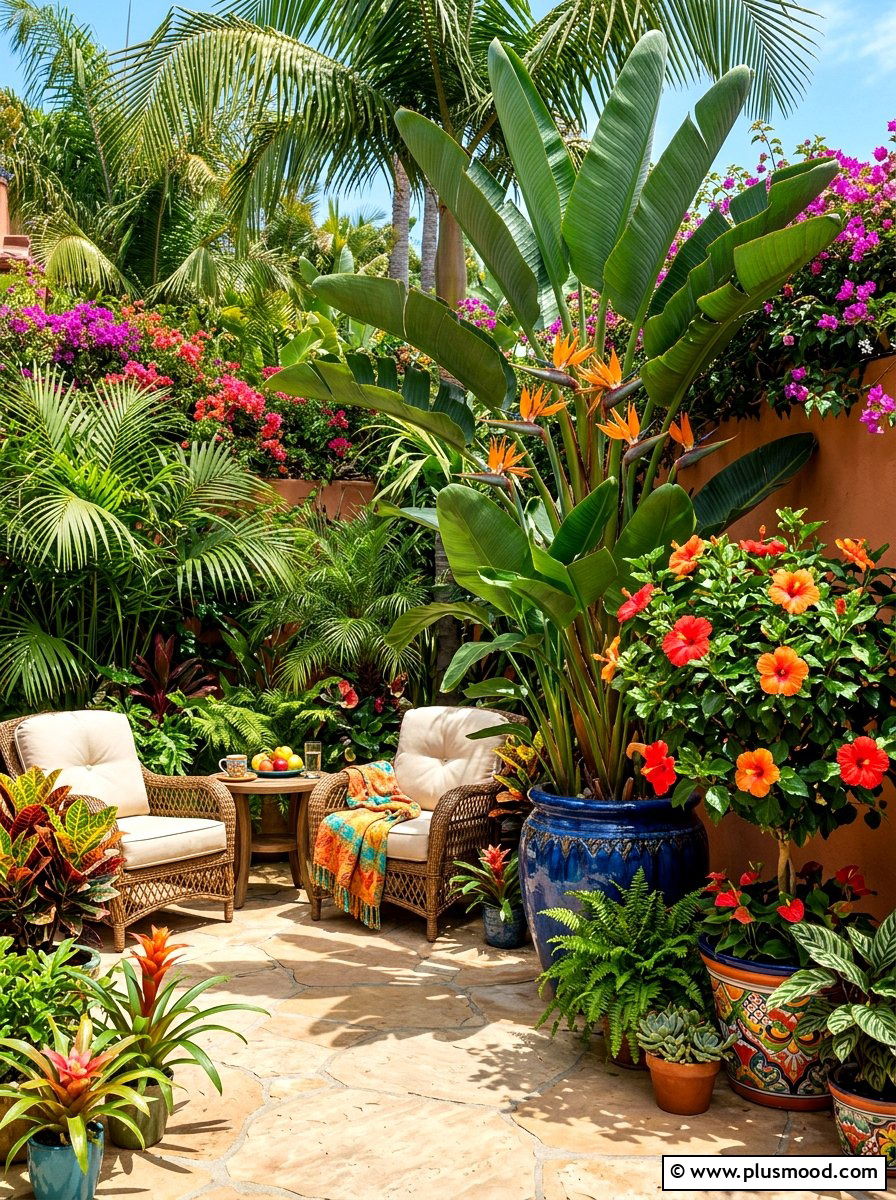 Creating a Tropical Oasis on Your Patio