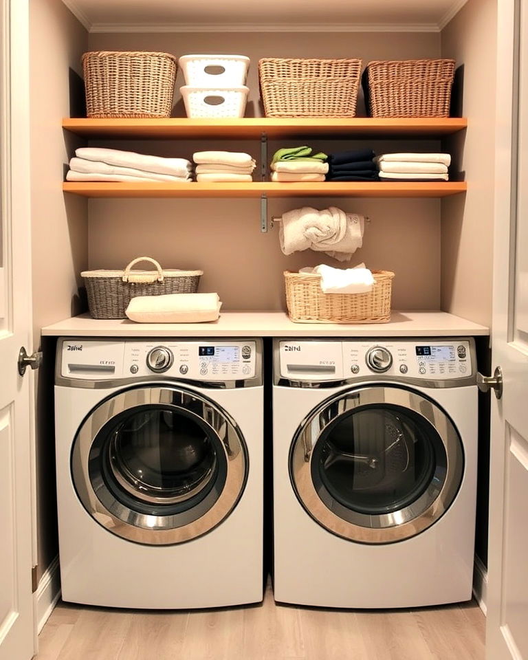 Space-Savvy Laundry Folding Hub