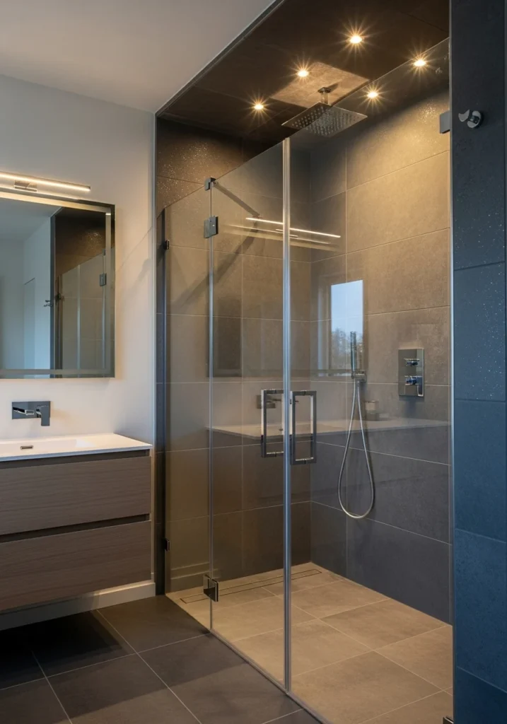 Elevate Luxury with Recessed Shower Lighting
