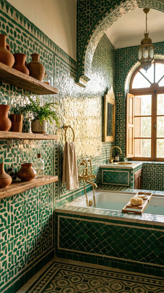Incorporating Moroccan Flair into Your Contemporary Bathroom