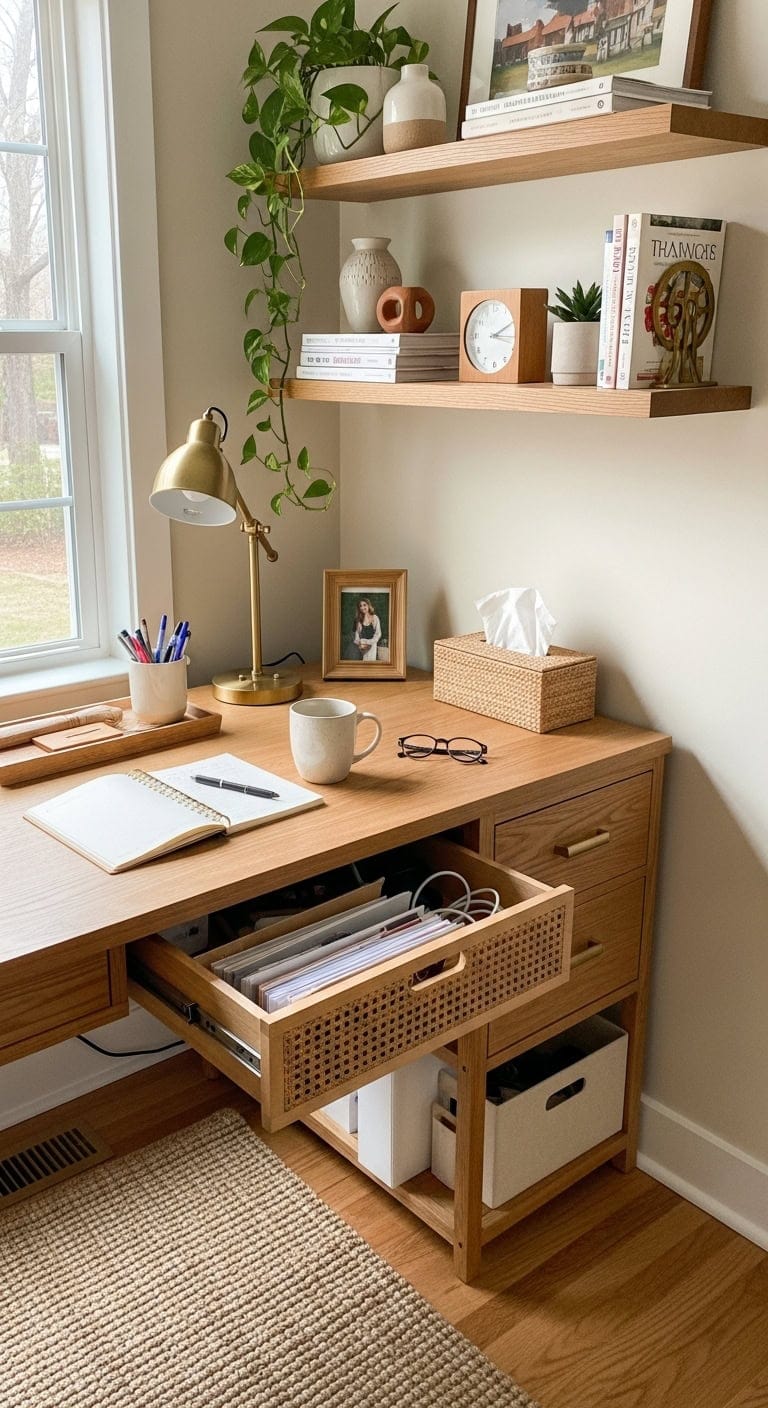 Cozy Chic: Streamline Your Workspace with Smart Under-Desk Solutions
