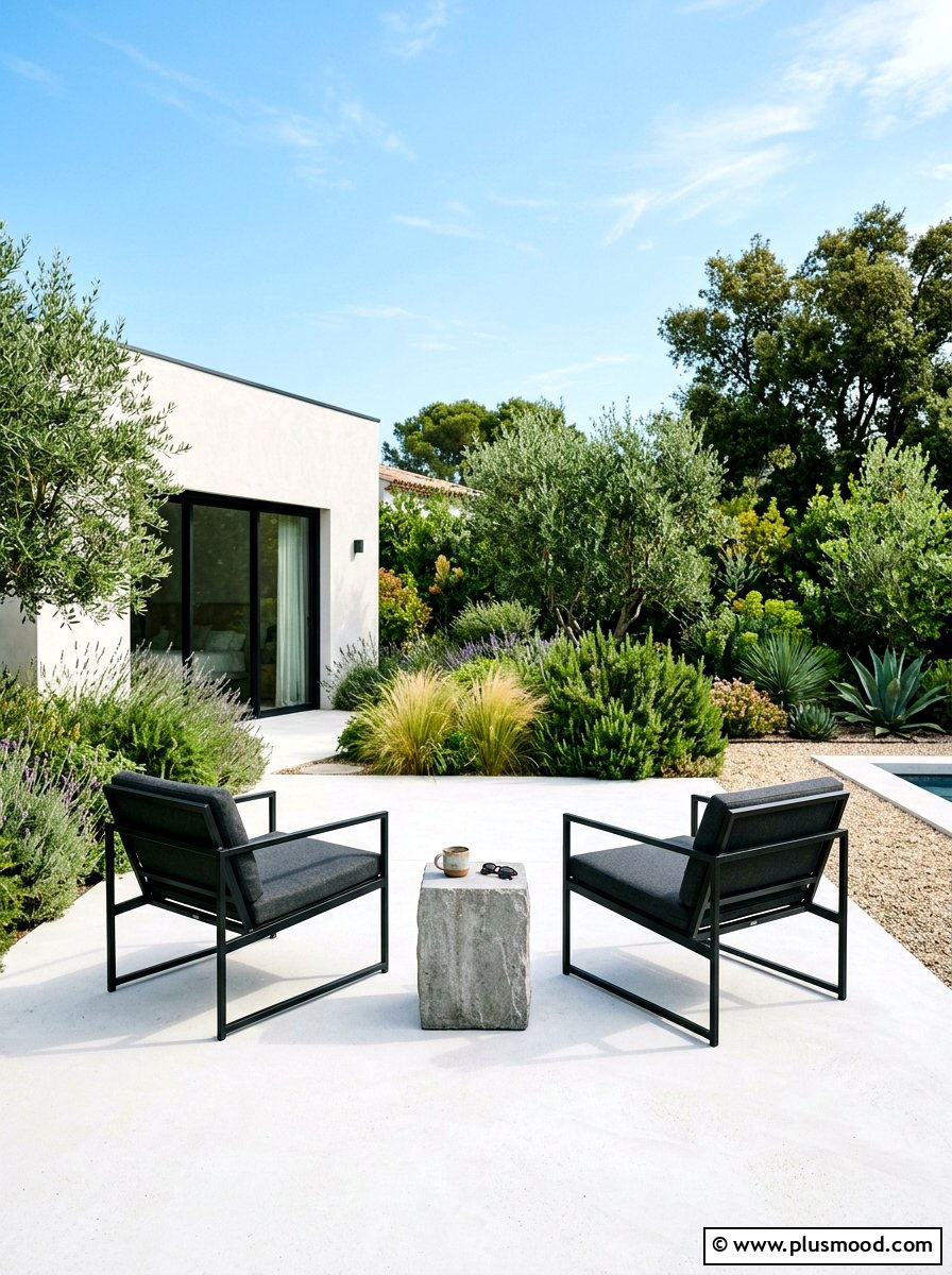 Creating an Airy Minimalist Patio