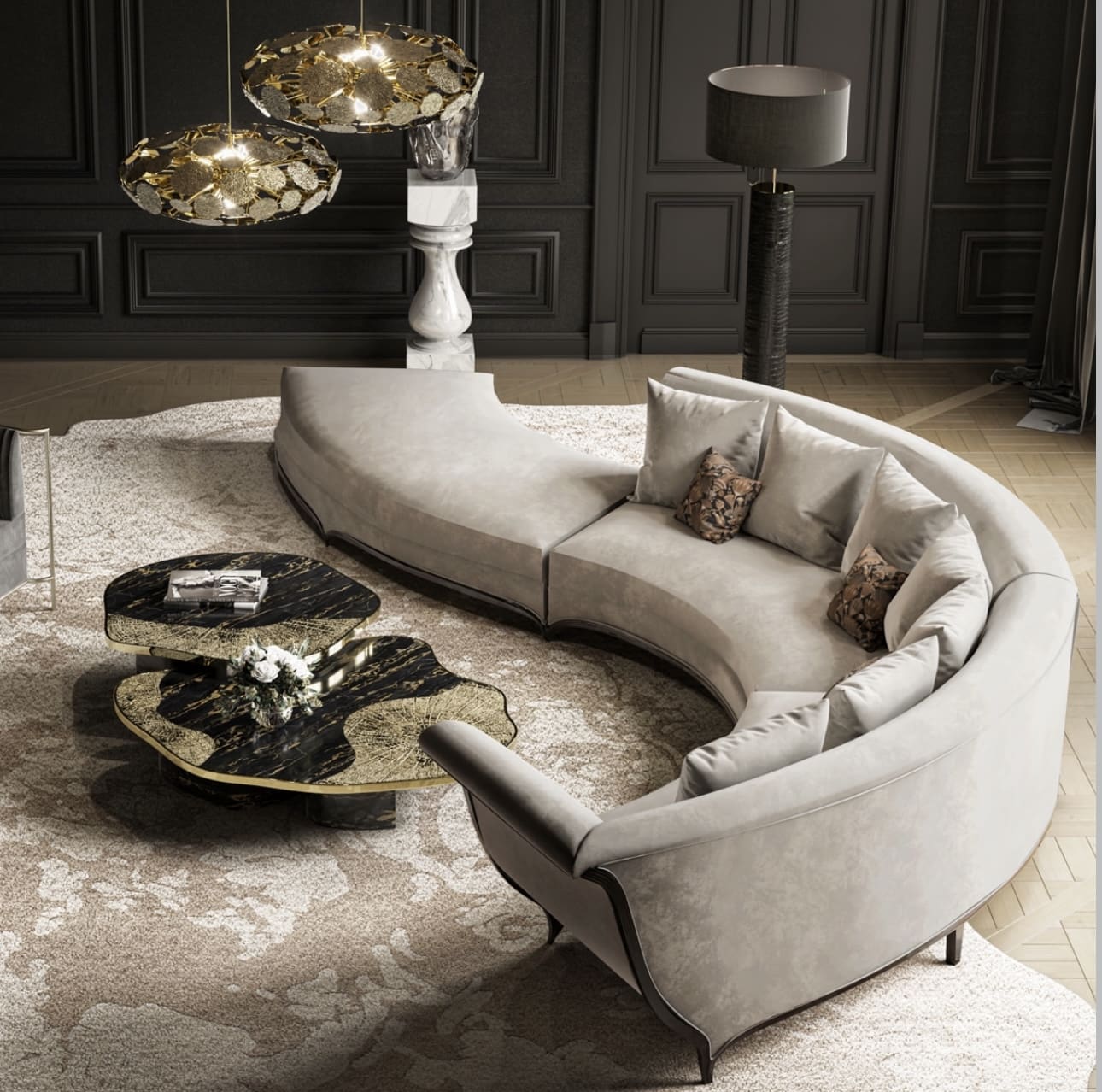 Elevate Your Living Room with Luxe Furniture Choices
