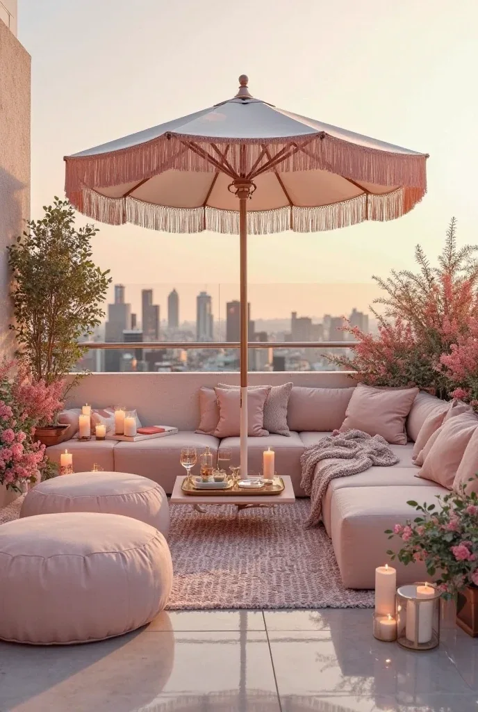 Harmonized Hues for Rooftop Revelry