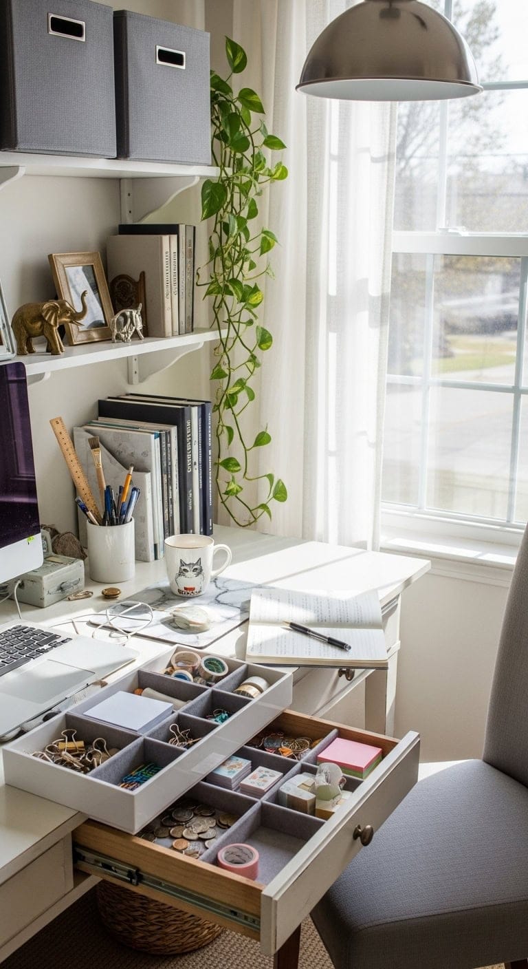 Streamlined Sophistication: Tidy Up with Stylish Drawer Inserts