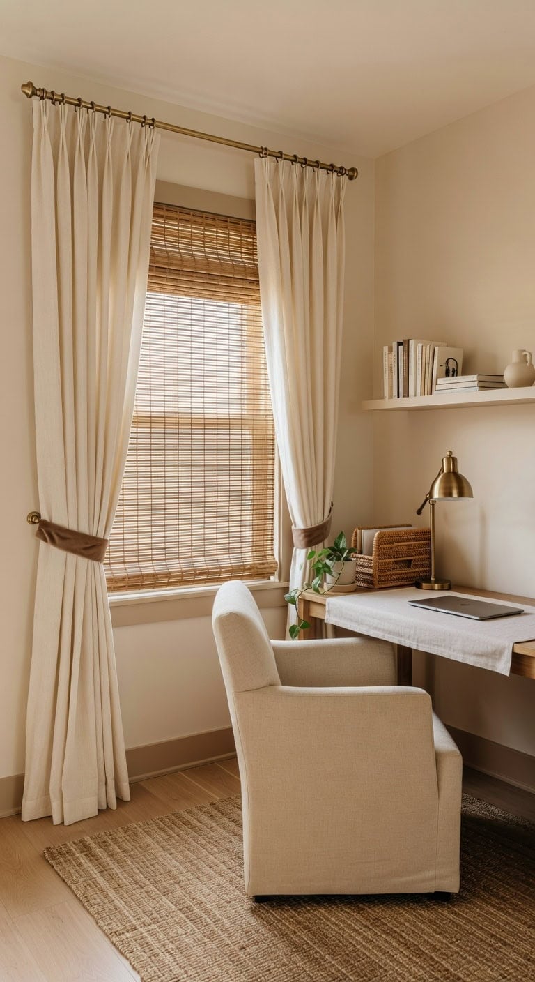 Stylish Window Treatments to Elevate Your Workspace