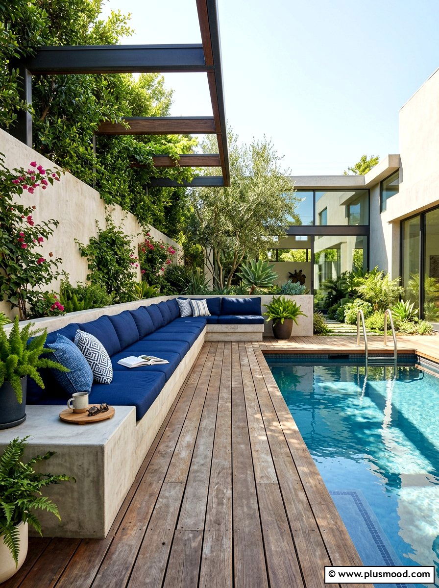 Seamless Seating Solutions for Poolside Comfort