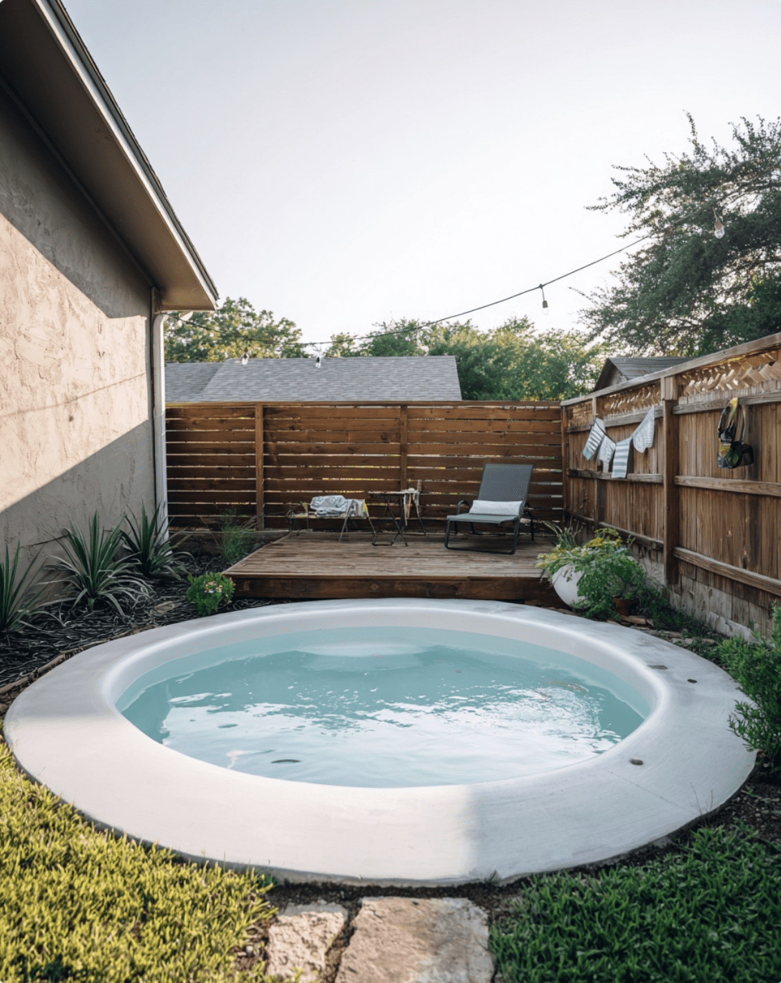 Circular Oasis with Spa Vibes