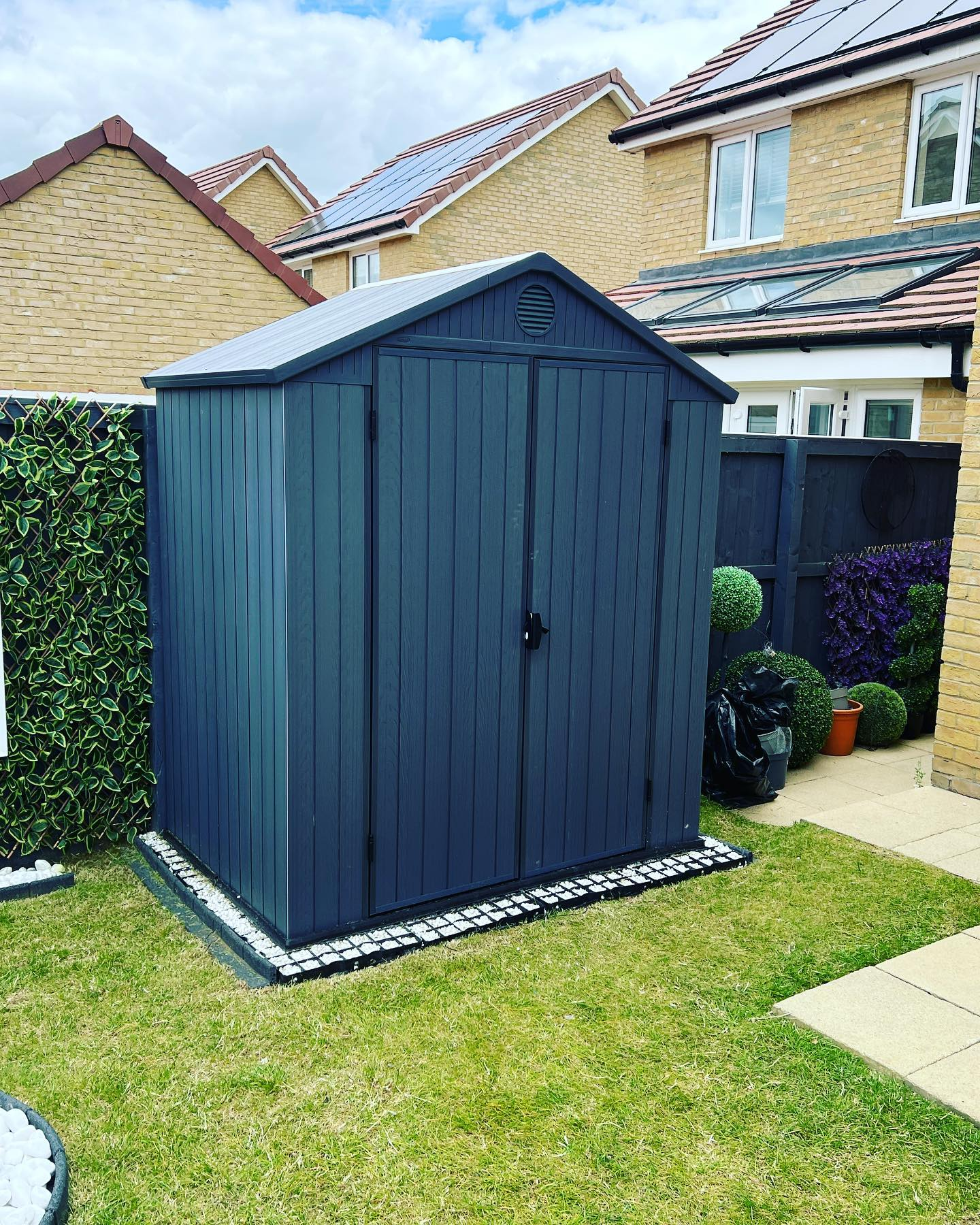 Compact and Convenient Pre-Assembled Garden Sheds