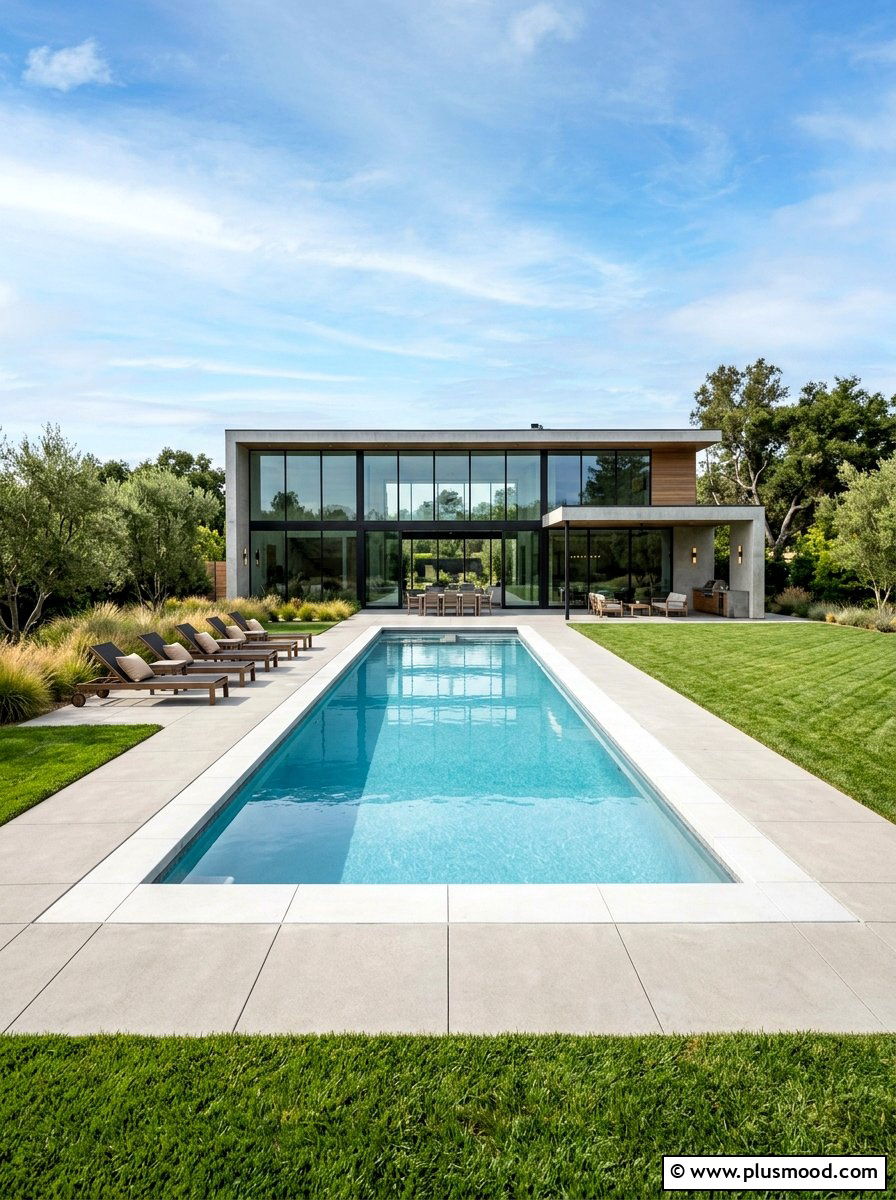 Rectangular Geometric Pool