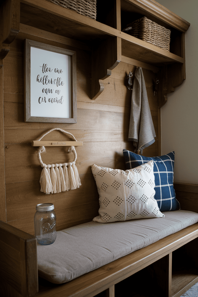 Chic and Functional Mudroom Bench Inspirations
