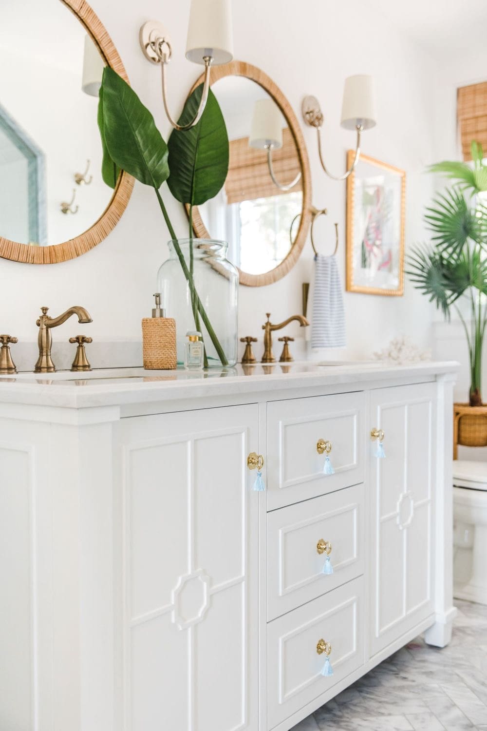 Natural Woven Frame Mirrors