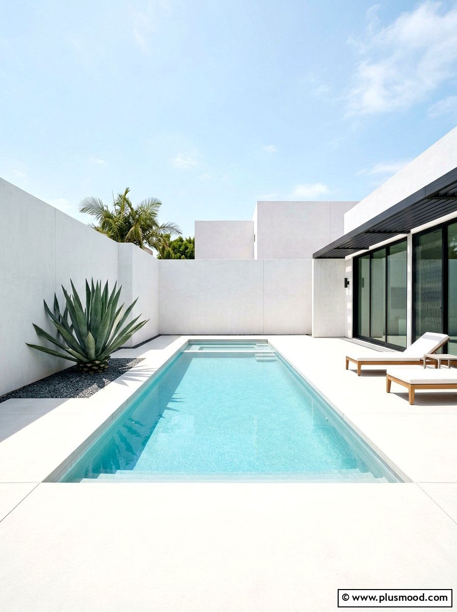 Sleek and Serene Pool Design