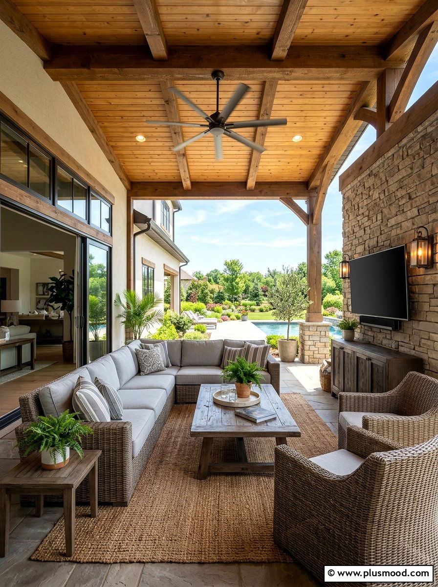 Enhancing Your Covered Patio with Comfortable and Durable Furniture