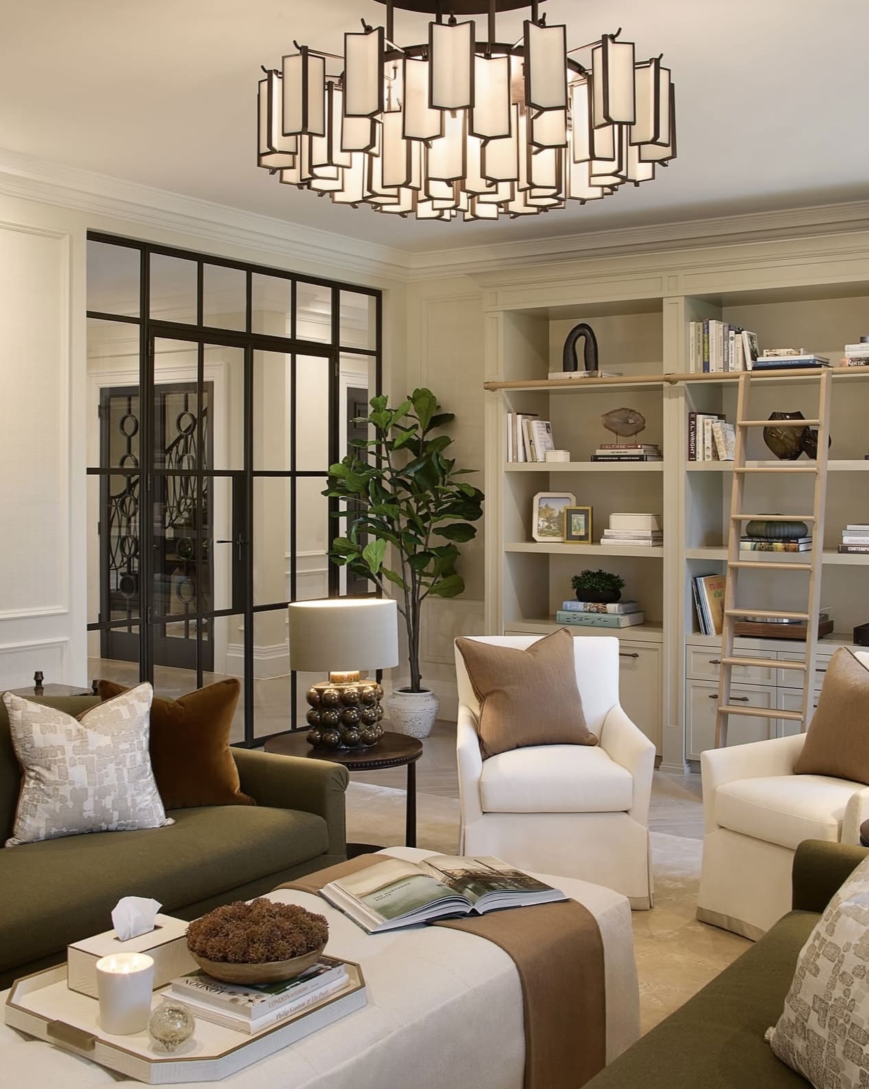 Brighten and Expand Your Living Room with Mirrors