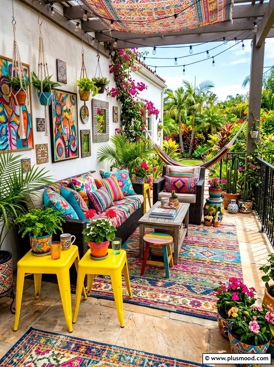 Vibrant Patio Styling Ideas