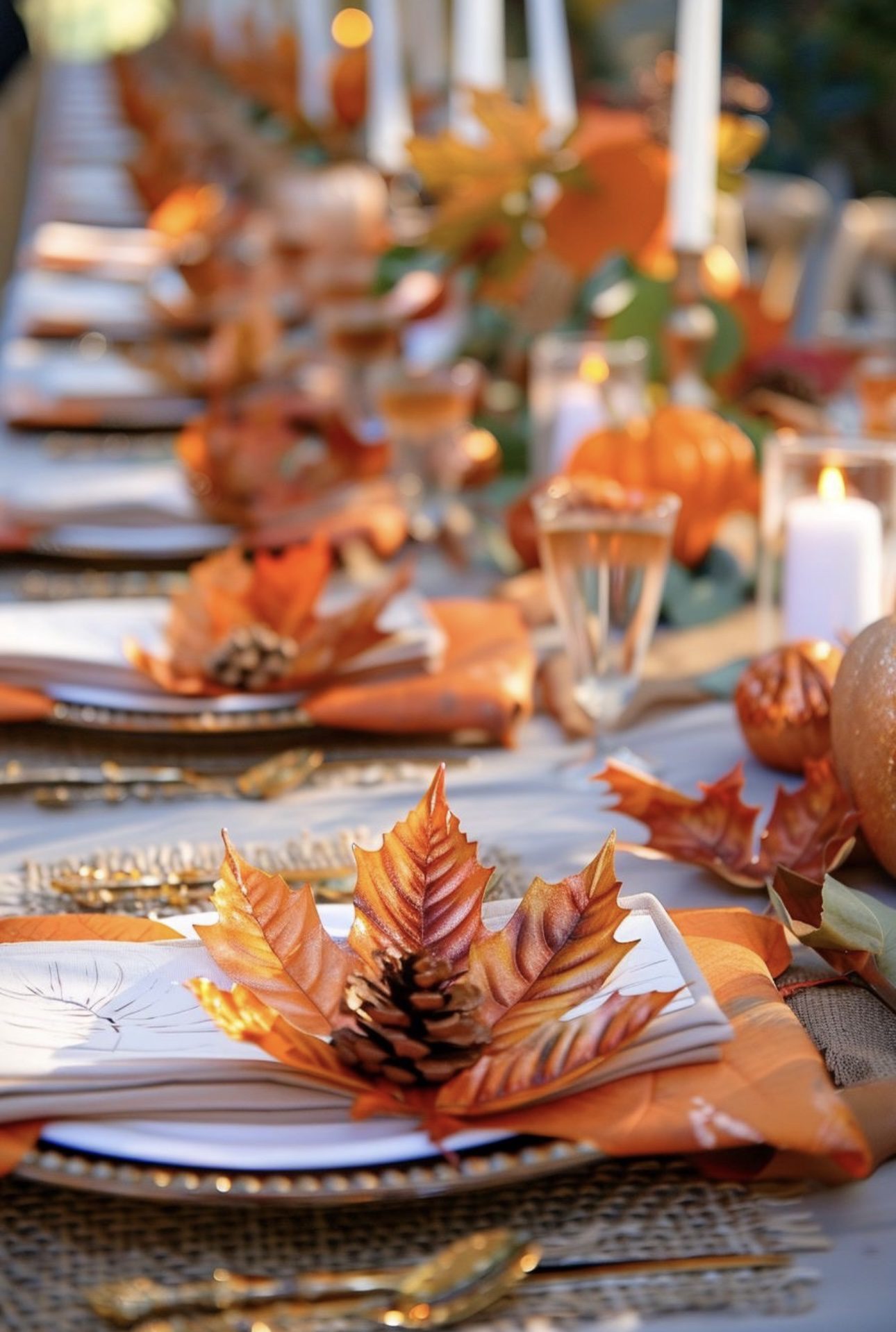 Snuggle Up with a Cozy Knit Pumpkin Vignette: Textured Warmth for Your Fall Table