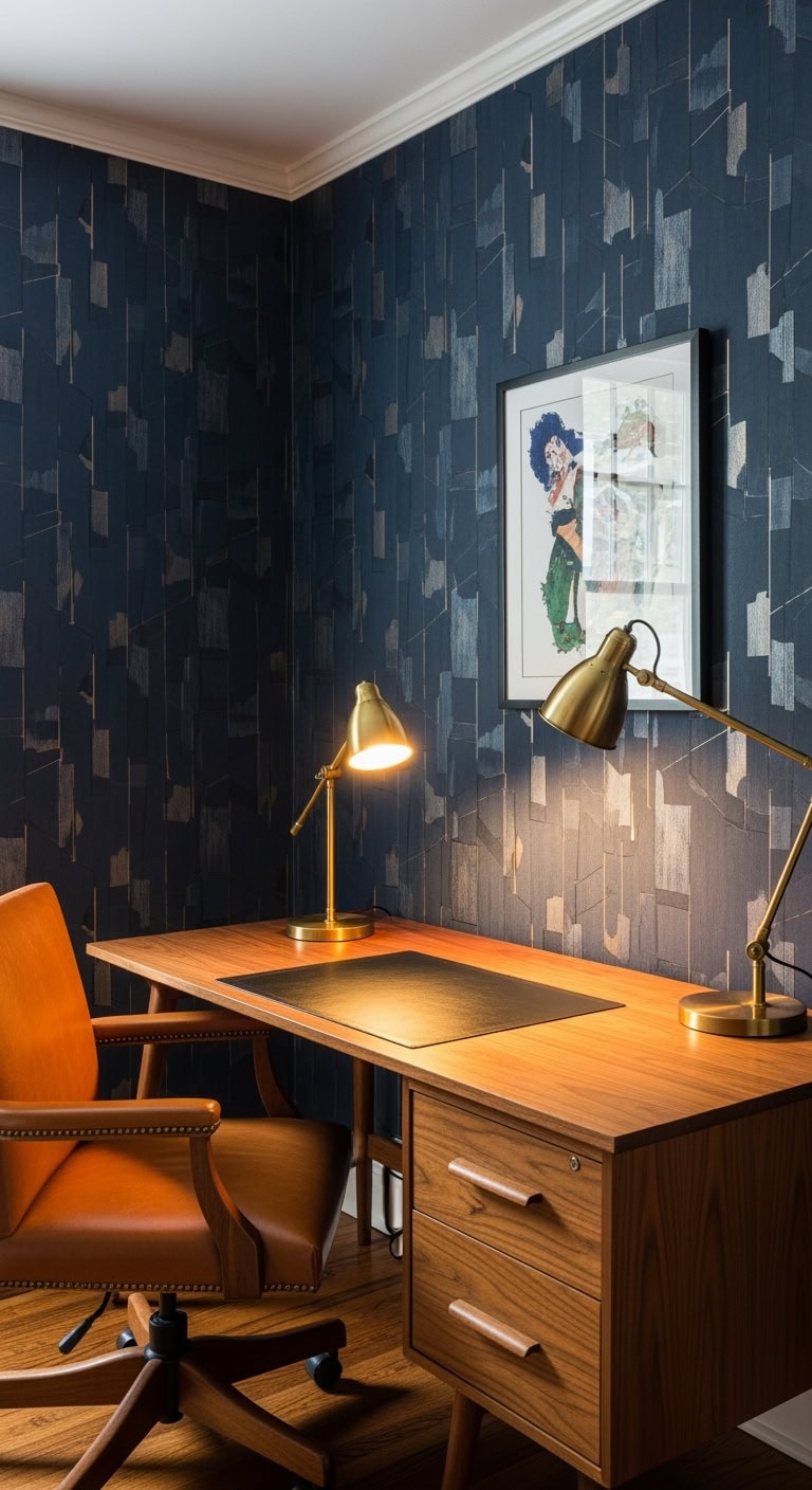 Elevate Your Workspace with Bold, Atmospheric, and Artistic Wallpaper Designs