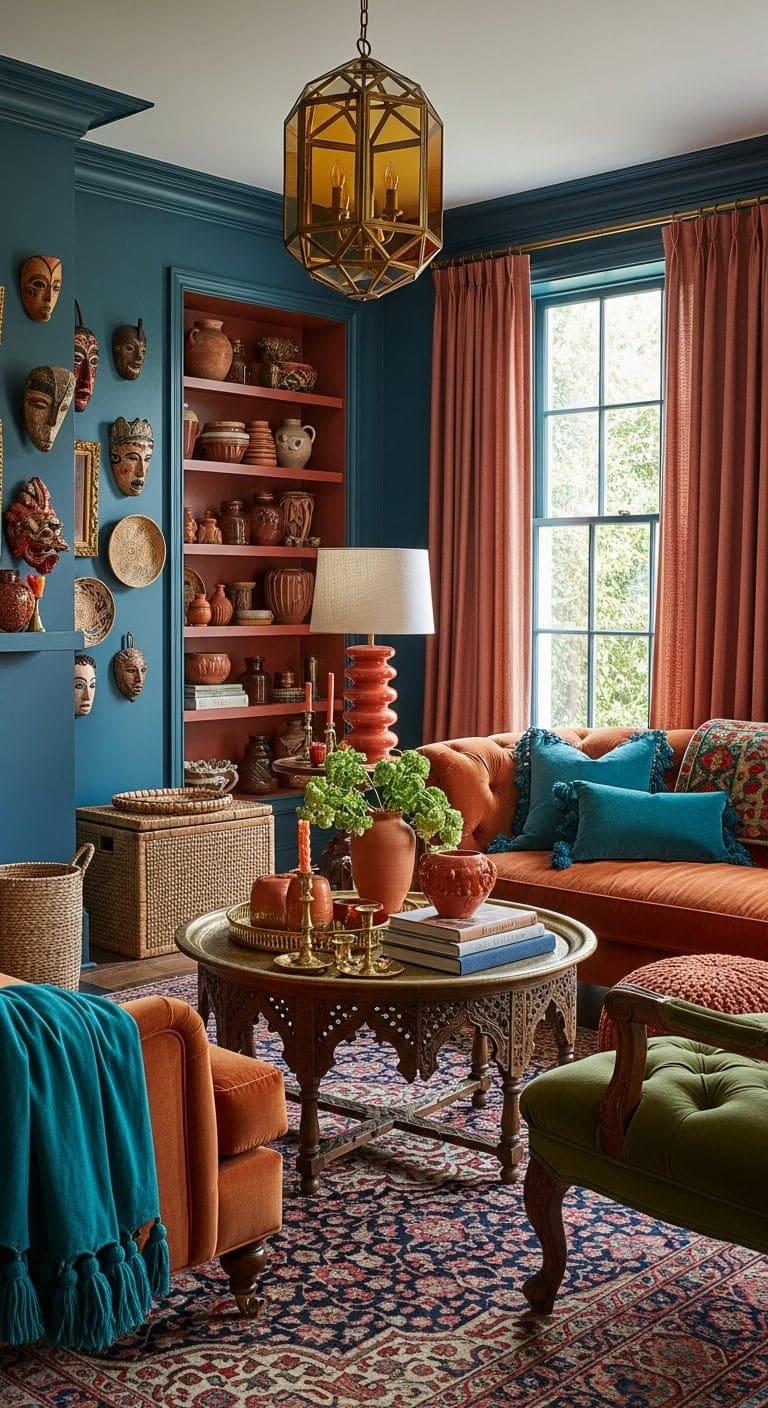 Moody Teal and Earthy Clay Harmony