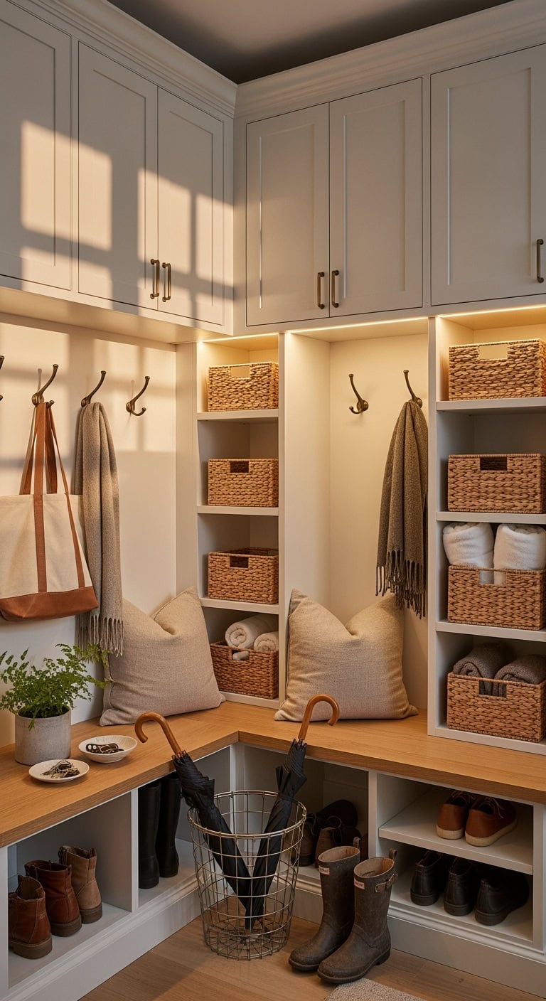 Customizable Stackable Mudroom Lockers