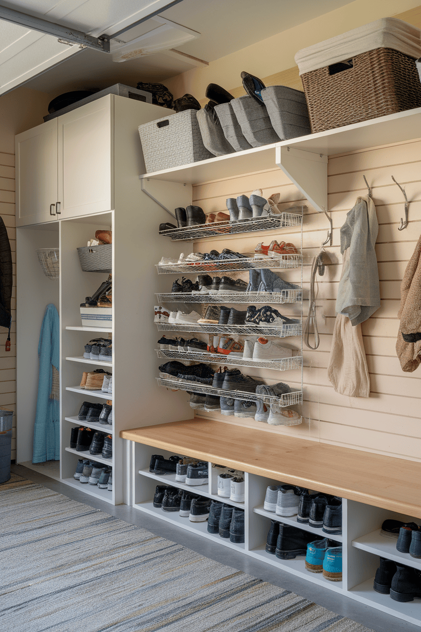 Smart Shoe Solutions for Your Garage Entryway