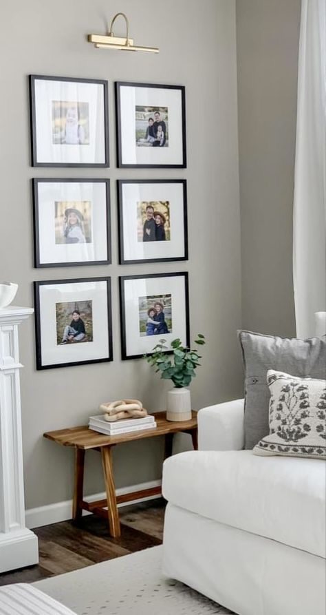 Effortless Elegance: Mastering the Clean Grid Wall Gallery