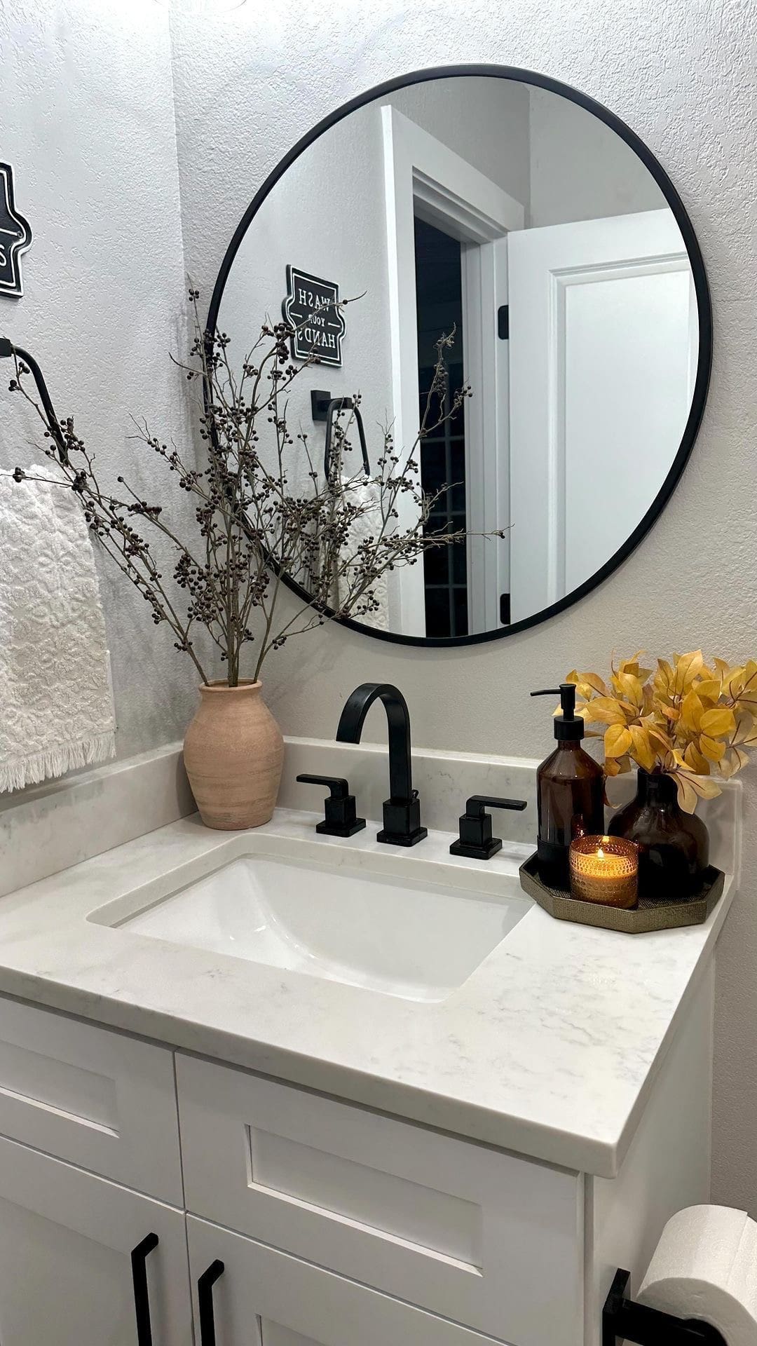 Stylish Surfaces: Elevate Your Bathroom Counter