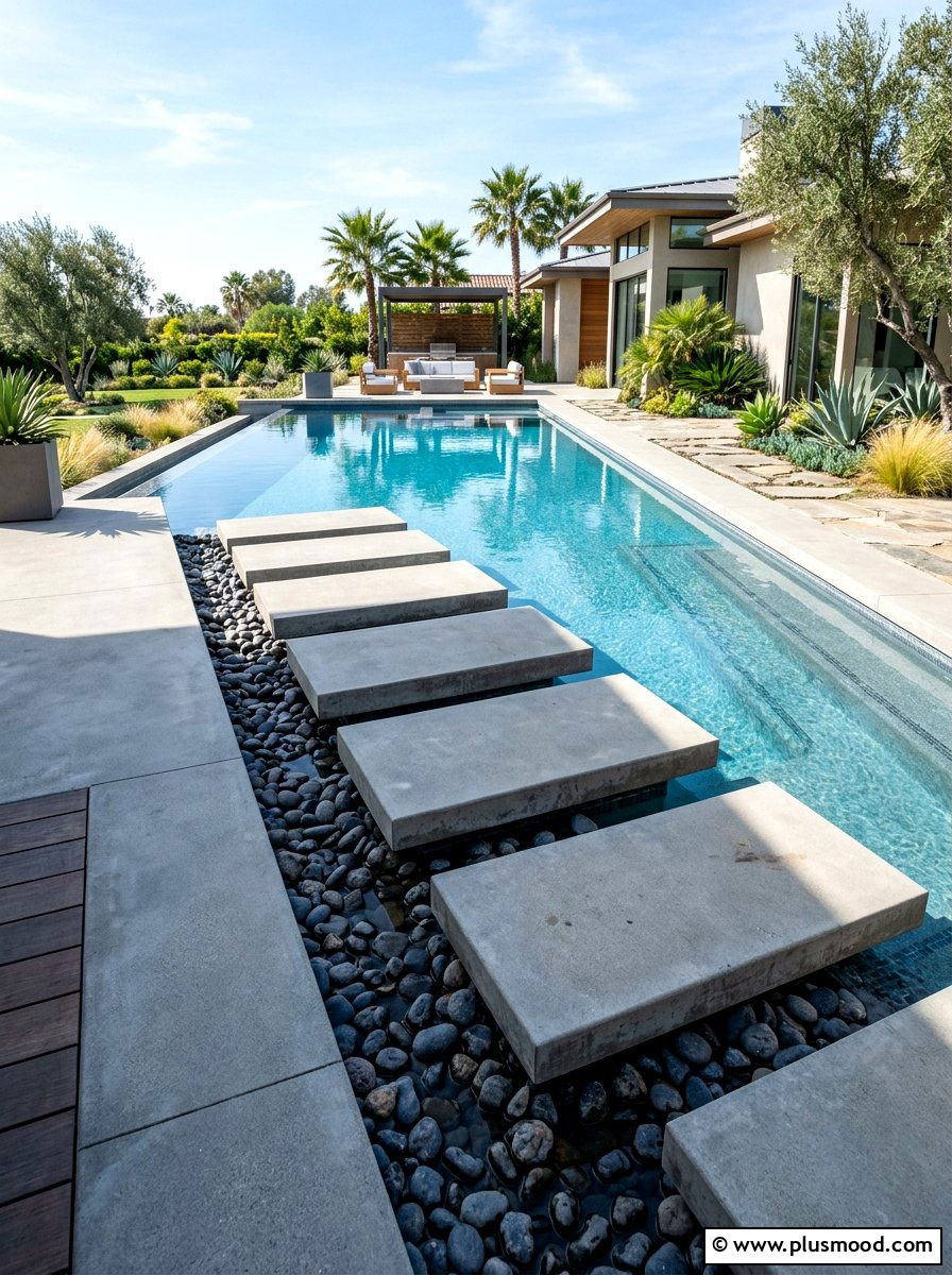 Elevated Pool Pathways for Sleek Outdoor Spaces
