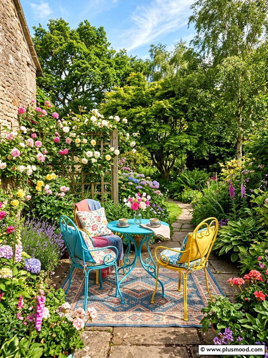 Cozy Small Bistro Sets for Intimate Outdoor Spaces