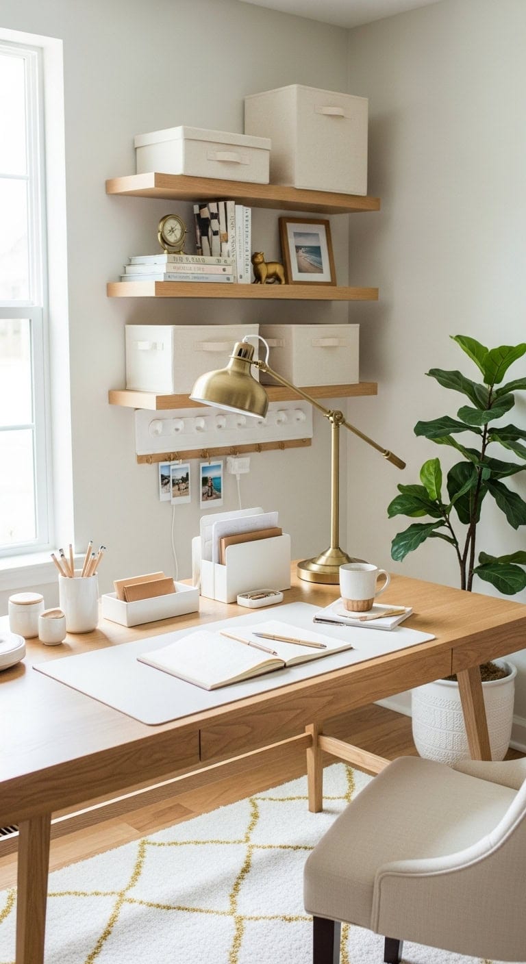 Streamlined Serenity: Harmonize Your Workspace with Coordinated Accessories