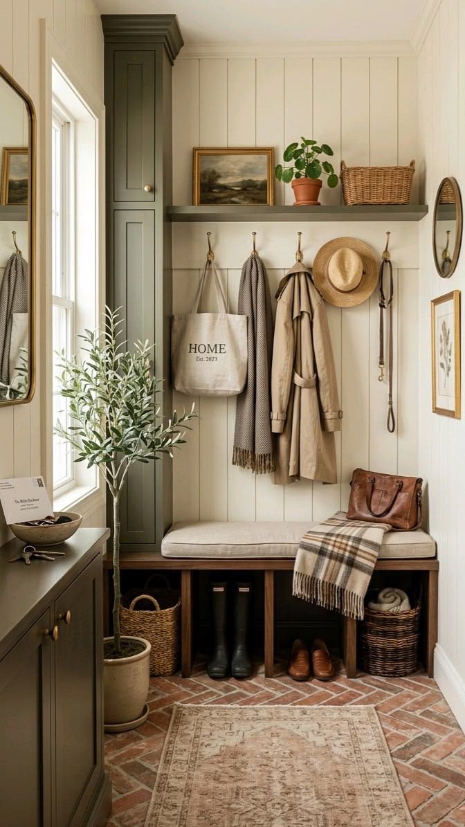 Cozy Calm Corner with Natural Accents