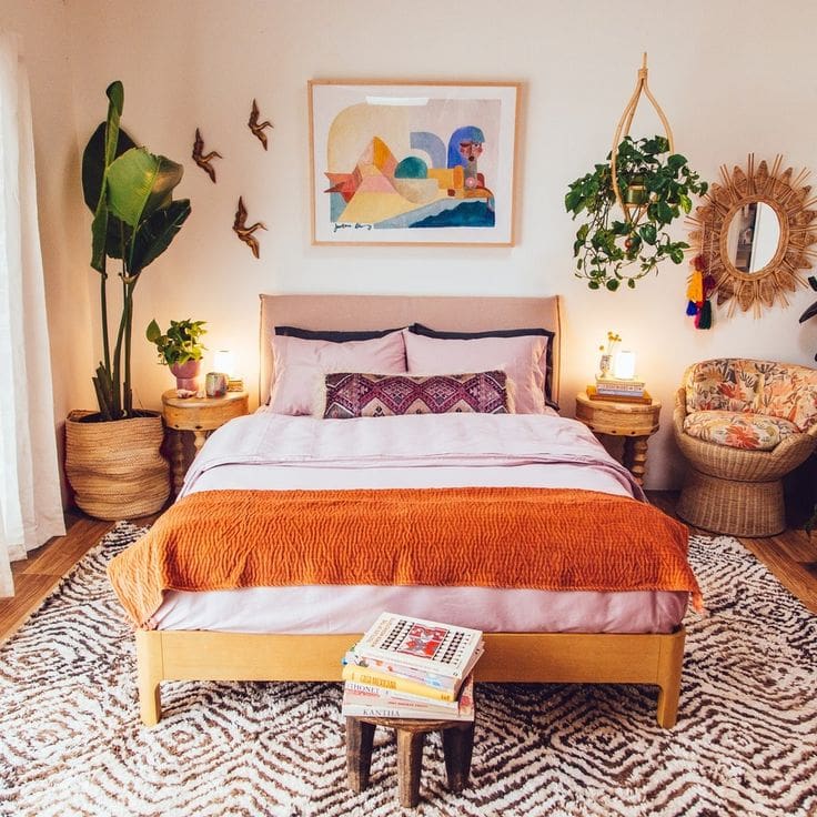 Embrace Earthy Charm with Rattan Accents