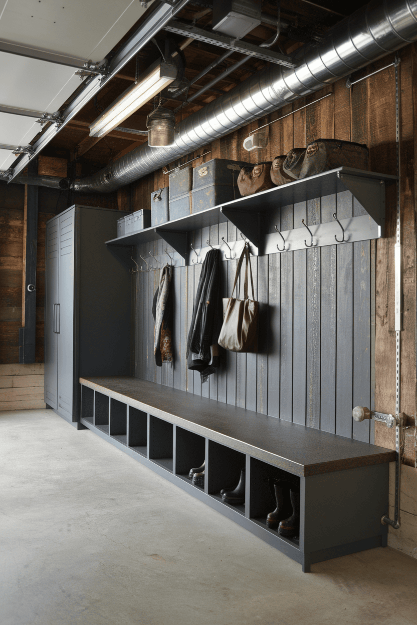 Chic and Practical Garage Mudroom Ideas