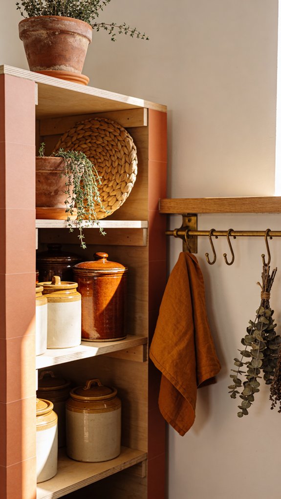 Terracotta Touches Perfect for Renters with No Hassle