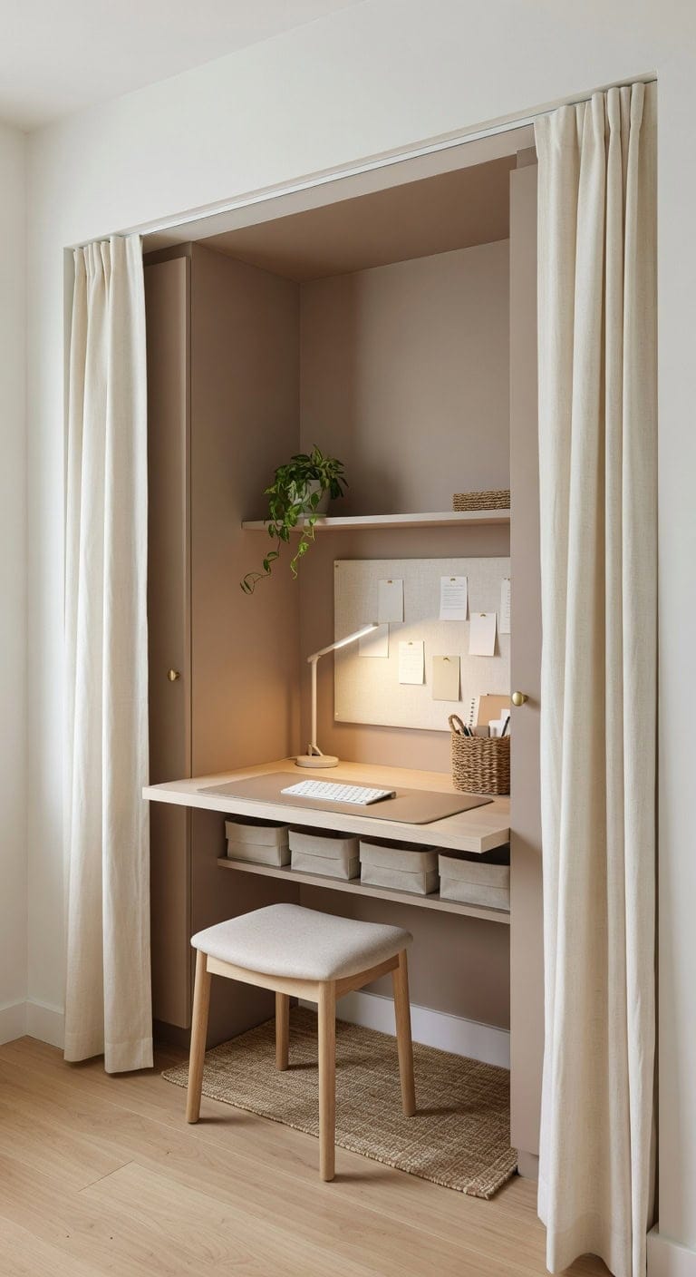 Tuck Away Your Workspace After Hours